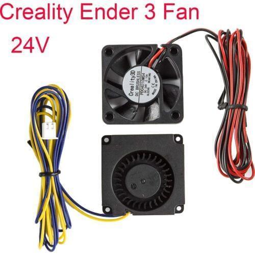 Creality 4010 Blower 40x40x10MM DC24V Cooling Fan air-blower Circle Fan for Ender-3/Ender-3 Pro/ender-5 CR-X 3D Printer Parts