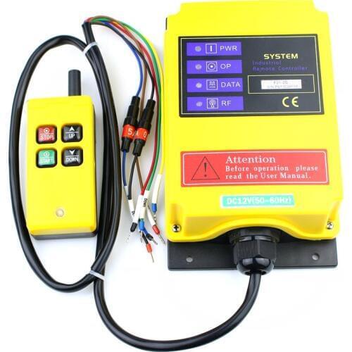 Telecontrol F21-2S industrial nice radio remote control AC/DC universal wireless control for crane 1transmitter and 1receiver