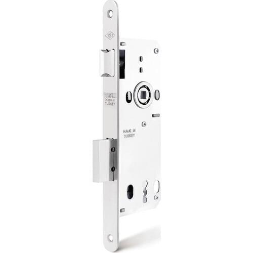 TURSAN ROOM LOCK EXTRA RECESSED OVAL-NICKEL 40 MM