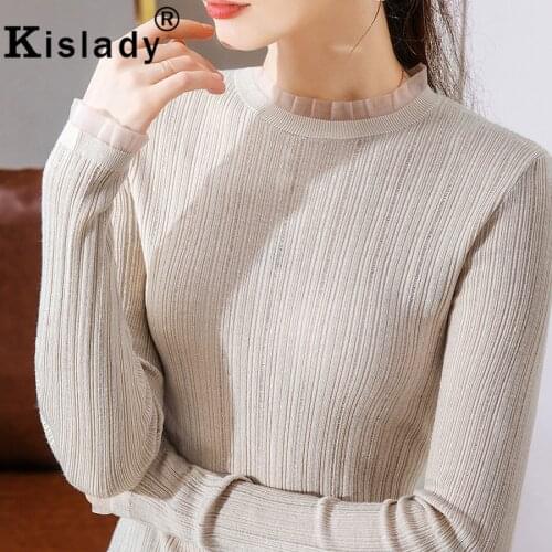 2020 Winter Stand Butterfly Sleeve Gothic Shirts Sexy Patchwork Harajuku Vintage Tops Shirts Korean High Street Knitted Clothes