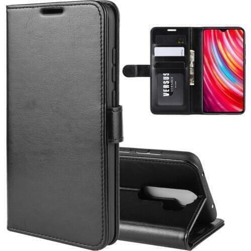 10pcs/lot free shipping R64 Wallet Leather Stand PU+TPU Cover with card slot For Xiaomi Redmi Note 8 Note 8Pro Redmi 8 8A