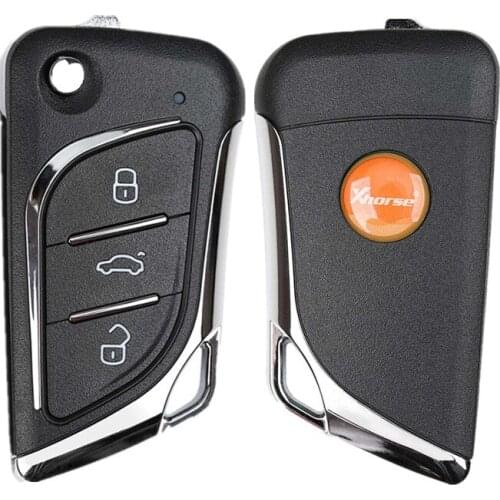 10pcs/lot Xhorse universal VVDI wire remote control XKLKS0EN no transpponder chip for VVDI Mini Key Tool VVDI2