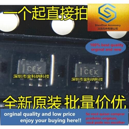 10pcs only orginal new SN74LVC1G08DCKR silk screen CEK code CER single 2-input AND gate chip SOT23-5 best item