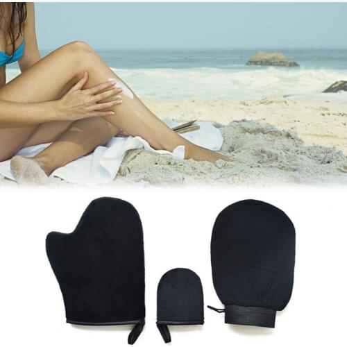 3Pcs/Set Hammam Shower Bath Scrub Glove Spa Gloves Hanging Rope Design Super Elastic Exfoliating Self Tanning Mitt for Travel