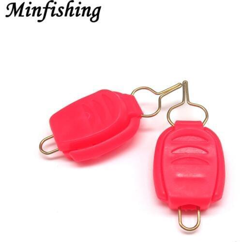 6 pcs/lot ABS Plastic Fishing Blocker Fishing Reel Accessories Fishing Line Connector Clips Fishing Tool