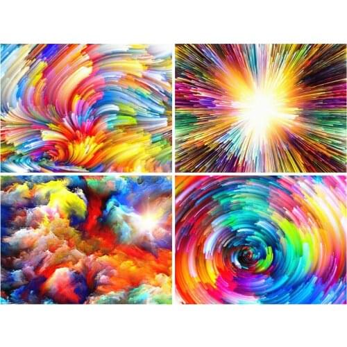 CraftArtGo 5D Diamond Embroidery Colorful flowers Full Square Round Rhinestone Mosaic Painting Cross Stitch Flowers Diamond Kit