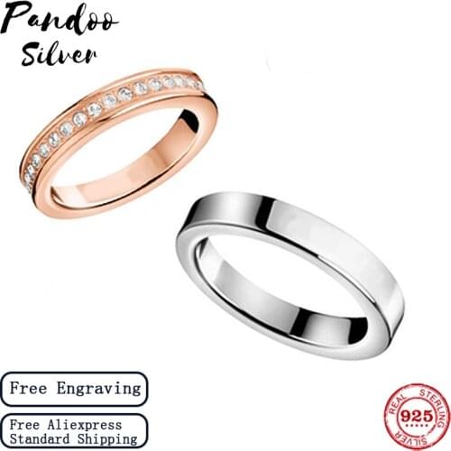 Ring Personalize Engraved Name Date Statement Ring Couple Customized Gift Personalized Jewelry Trendy DIY Gift