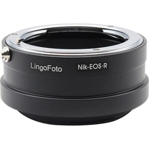 LingoFoto AI-EOS R Mount Adapter Ring for NiKon AI F Lens and Canon EOS R RF Mount Camera