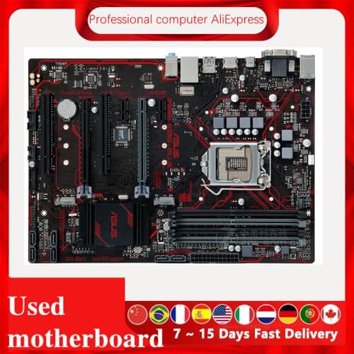 For Asus PRIME B250-PLUS Original Used Desktop Intel B250 B250M DDR4 Motherboard LGA 1151 i7/i5/i3 USB3.0 SATA3