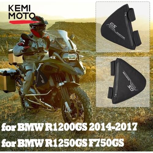 New For BMW R1200GS ADV LC R 1200 GS 2014-2017 R1250GS F750GS F850GS Repair Tool Placement Bag Frame Triple-cornered Package Bag