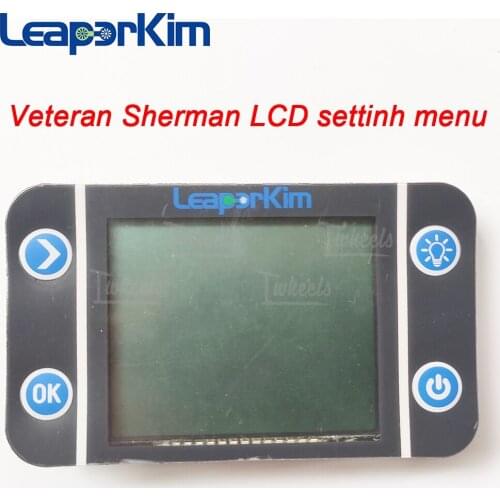 Original Veteran Sherman LCD setting menu EUC LCD Leaperkim parts
