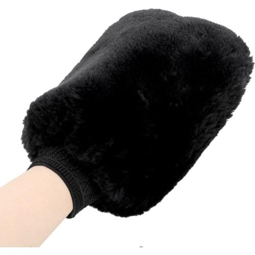 High Water Absorption Car Wash Washing Gloves Brush Cloth Soft Artificial wool Car Cleaning Car Accessories