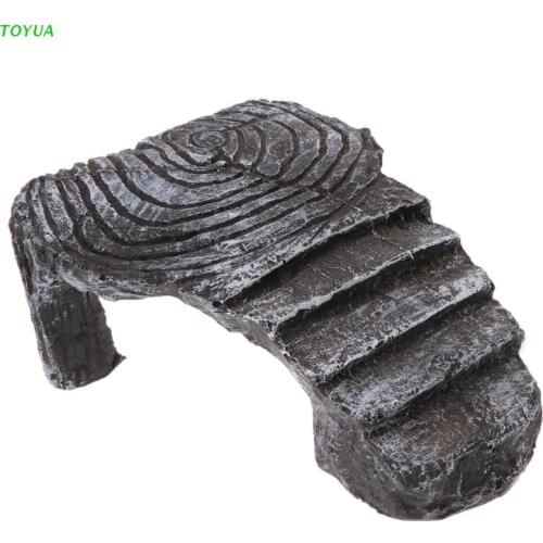 1XCC Reptile Platform Turtle Basking Aquarium Decoration Aquatic Staircase Amphibian