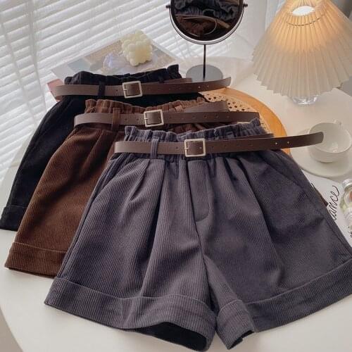 Poberlagals Women's High Waist Shorts