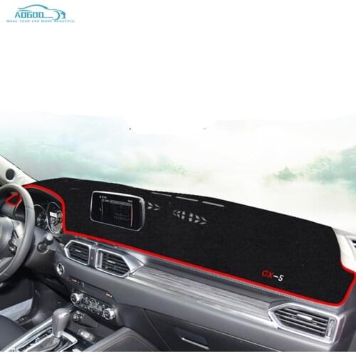 For Mazda CX-5 2017 2018 2019 MK2 KF Cx5 Anti-Slip Mat Dashboard Cover Pad Sunshade Dashmat Protect Carpet Car Accessories