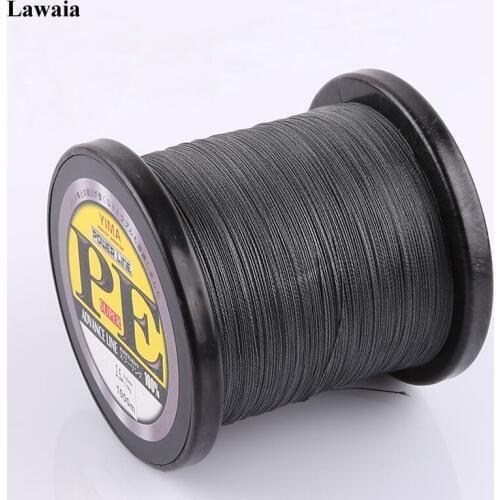Lawaia Strong PE Braided Fishing Line Super 4 Strands Lines 500 meters Main For Sea Fishing Braided Line Practical fishing tools