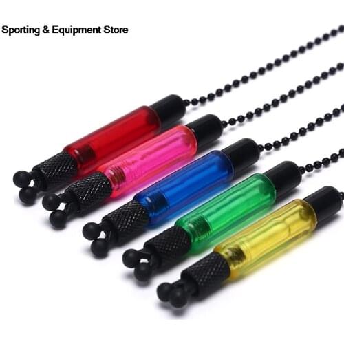 1pc Carp Fishing Alarms Swinger Fishing Hangers Bobbins Swingers For Fishing Bite Alarm Indicator Red/Pink/Yellow/Blue/Green
