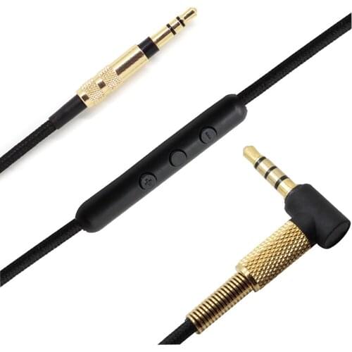 Replacement Audio Cable Extension Cord Wire For Beats by Dr Dre Solo Studio 2 Pro Detox Wireless Mixr Executive Pill Headphones