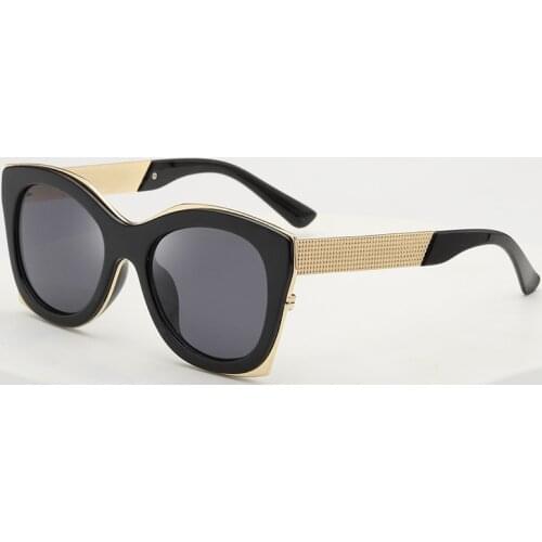 Semimetallic sunglasses square frame sunglasses men and women metal sunglasses sun glasses vintage sunglasses mens sun glasses