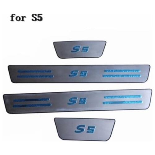 High quality stainless steel Scuff Plate/Door Sill Door Sill scuff plate door sill for 2013-2018 JAC Refinee S5 Car styling
