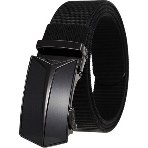High QualityFashion Male Mens Alloy Buckle Nylon Braided Belt Cloth Belt Buckle Belt LY136-1314A-1 Designer Belts Men
