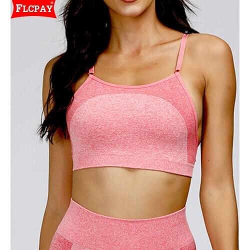 Womens Strappy Sports Bra Underwired Sport Bras Sexy Crisscross Back Light Support Yoga Bra with Removable Cups