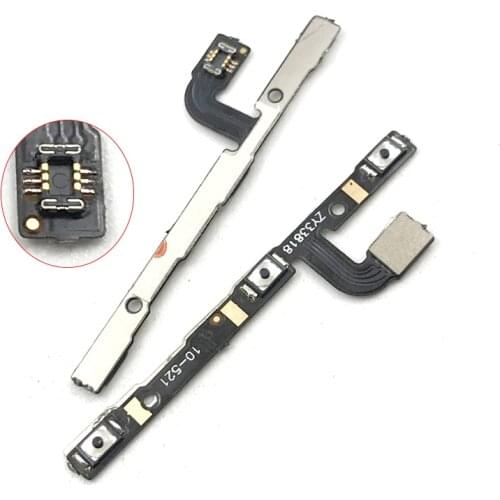 10Pcs/lot, Power Volume Side Key Button Flex Cable For Xiaomi Pocophone F1 Replacement