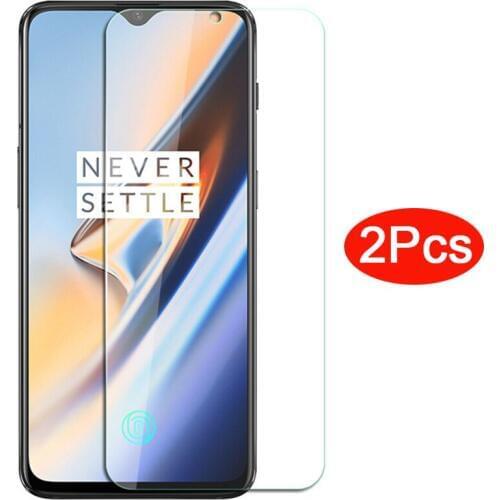 2pcs/lot 2.5D HD Tempered Glass For Oneplus 7/7T/6/6T/5/5T/3/3T Screen Protector Film For 1+7 1+7T