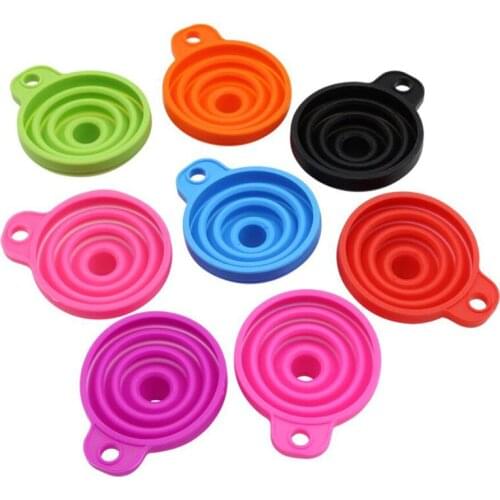 Diamond Painting Accessories Tool Convenient Foldable Silicone funnel Bead Container Diamond Embroidery Environmental MosaicTool