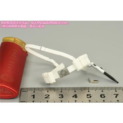 BGS009 1/12th Big Head Soldier Thin Person Belt & Crossbody Strap Model