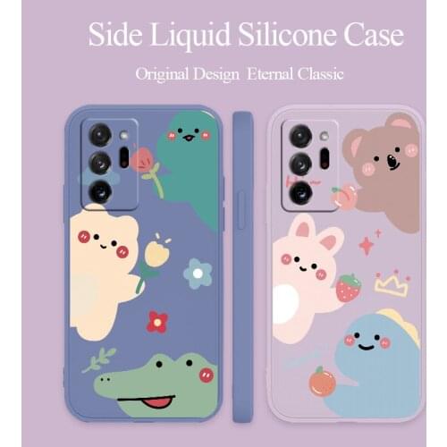 Animals Case For Samsung Galaxy A72 A52 A42 A32 A22 A21S A02S Camera Protective Soft Phone Back Cover On A12 A02 A71 A51 A41 A31