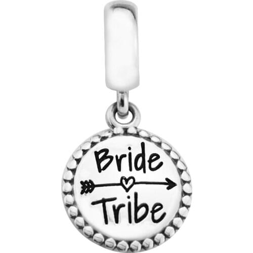 CKK 925 Sterling Silver Bride Tribe Charms Original Beads Jewelry DIY Making Fits For Bracelets & Bangle