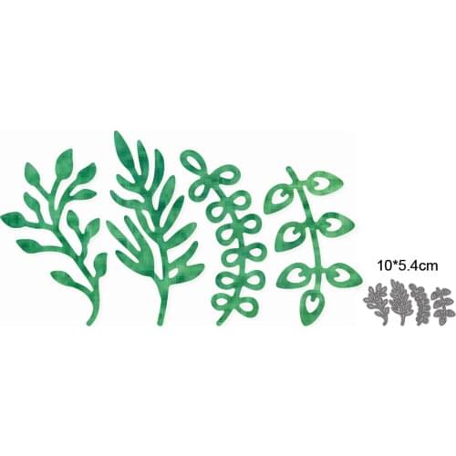 Leaves Making Scrapbooking Die Metal Craft Metal Cutting Dies Greeting Card Handmade New 2021