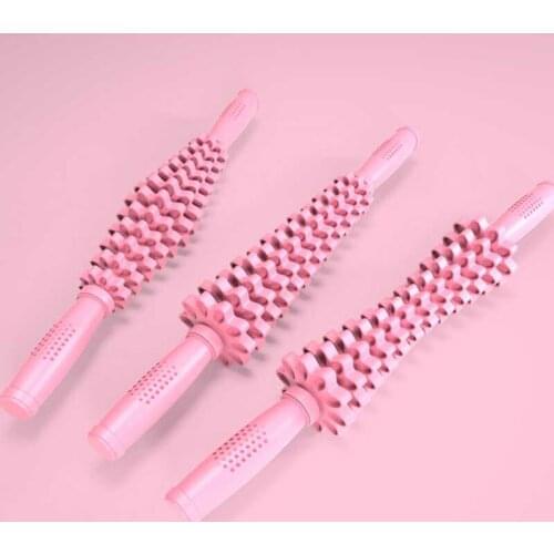 Massage Muscle Roller Anti Cellulite MassagerTreat Adjustable Massage Leg Back Slimming Tool Yoga Lose Weight