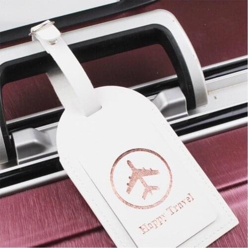 Portable Happy Travel PU Leather Passport Cover with Luggage Tags Holder Case Organizer Card Protector
