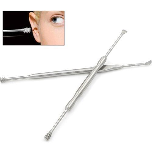 Earpick Stainless Steel Earpick Wax Remover Curette Cleaner Health Care Tool Ear