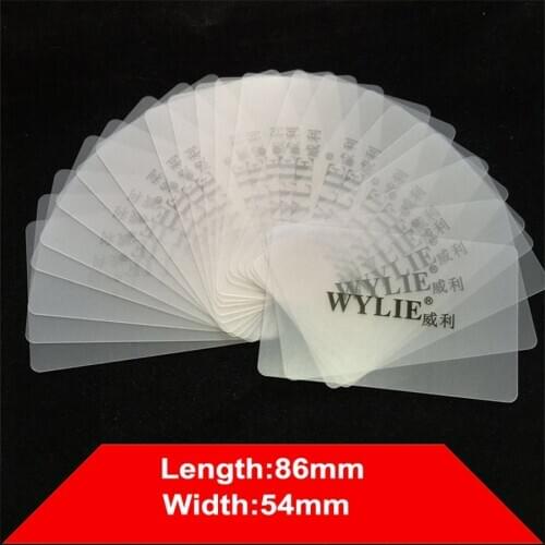 20/50/100pcs / lot Before the split shell phone disassembly the box frame LCD screen repair business card card plastic sheet