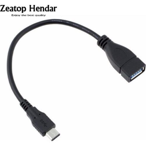 Reversible Design USB 3.1 Type C Male Connector to A Female OTG Data Cable for Macbook