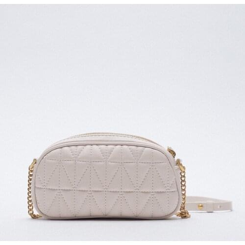 Luxury Brands Crossbody Bags for Women Designer Chains Quilted Shoulder Bag Pu Leather Messenger Bag Lady Small Shell Purse 2021