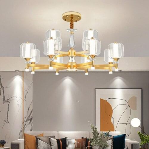 Modern Dimmable Led Chandelier Lighting Living Room Decor Led Chandeliers Lamp Bedroom Drop Luminaire Led Hanging Light Fixtures