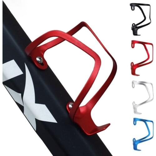 Super Light Aluminum Alloy Road Mountian Bike Water Bottle Holder Cycling Bicycle Bottle Rack Cage Bracket Bicycle Accessories