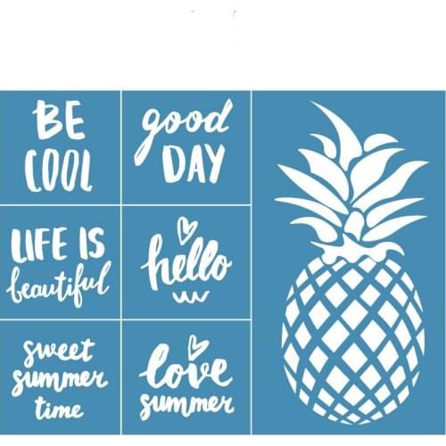 8.5 X 11" Reusable Self- Adhesive Silk Screen Stencils Mesh Transfers for Home Decoration T-Shirt Bag Pillow Art Photo Craft