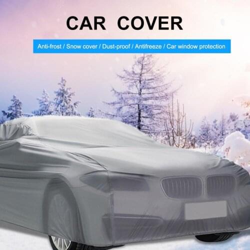 Universal Car Covers Size S/M/L/XL/XXL Indoor Outdoor Full Auto Cover Sun UV Snow Dust Resistant Protection Cover Car Clothing