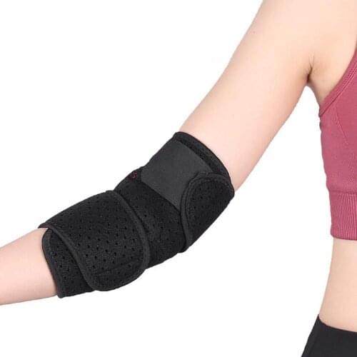 1Pc Gym Sport Sweat Absorb Elbow Support Elastic Protective Pad Sport Arm Brace Protective Pad