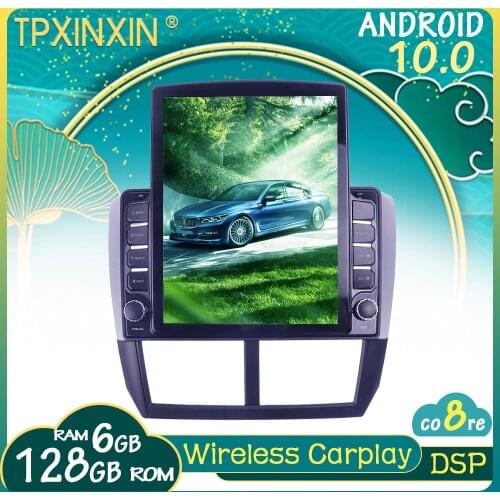 10.0 For Subaru Forester 2008-2013 Android Car Stereo Car Radio with Screen Tesla Radio Player Car GPS Navigation Head Unit