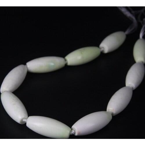 15.5"strand Natural Lemon Turquoises Long Size Smooth Barrel Nugget Beads,Gems Quartz Pendants Connectors Jewelry Craft Making