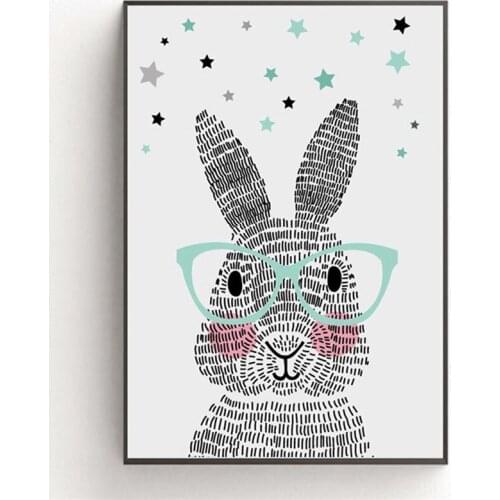 5D Diy Diamond Paintings Animal Rabbit Full Drill Resin Diamond Embroidery Diamond Mosaic Dmc Needlework Patterns Kits