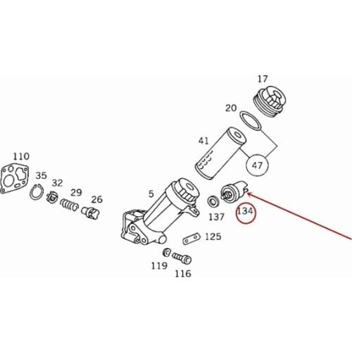 0095420817 A0095420817 Car Oil Pressure Sensor Suitable for W140 S280 S500 S600 M119mer ced es-be nzM120 Oil Pressure Sensor