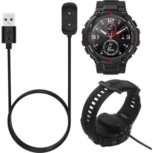 Dock Charger Adapter USB Charging Cable Base Cord Wire for Xiaomi AMAZFIT T-ReX A1918 Sport Watch GTR 42mm 47mm GTS Smartwatch