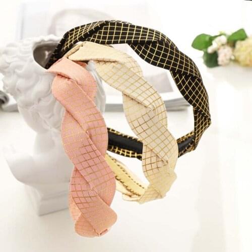 Elegant Wide Side Knot Headband For Women Girls Faux Big Knot Hair band Headband Adult Sweet Hair Accessories Non-Slip Headwrap